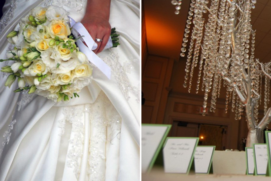Metro Detroit Wedding: Green, Champagne, Plum with Italian & Polish Traditions