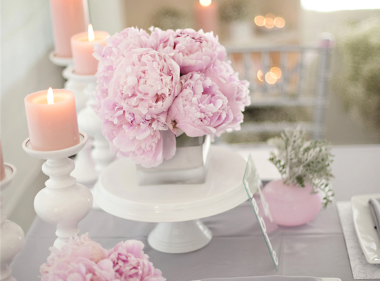 Pink Cloud Wedding Inspiration: Modern Feminine with Roses & Grays