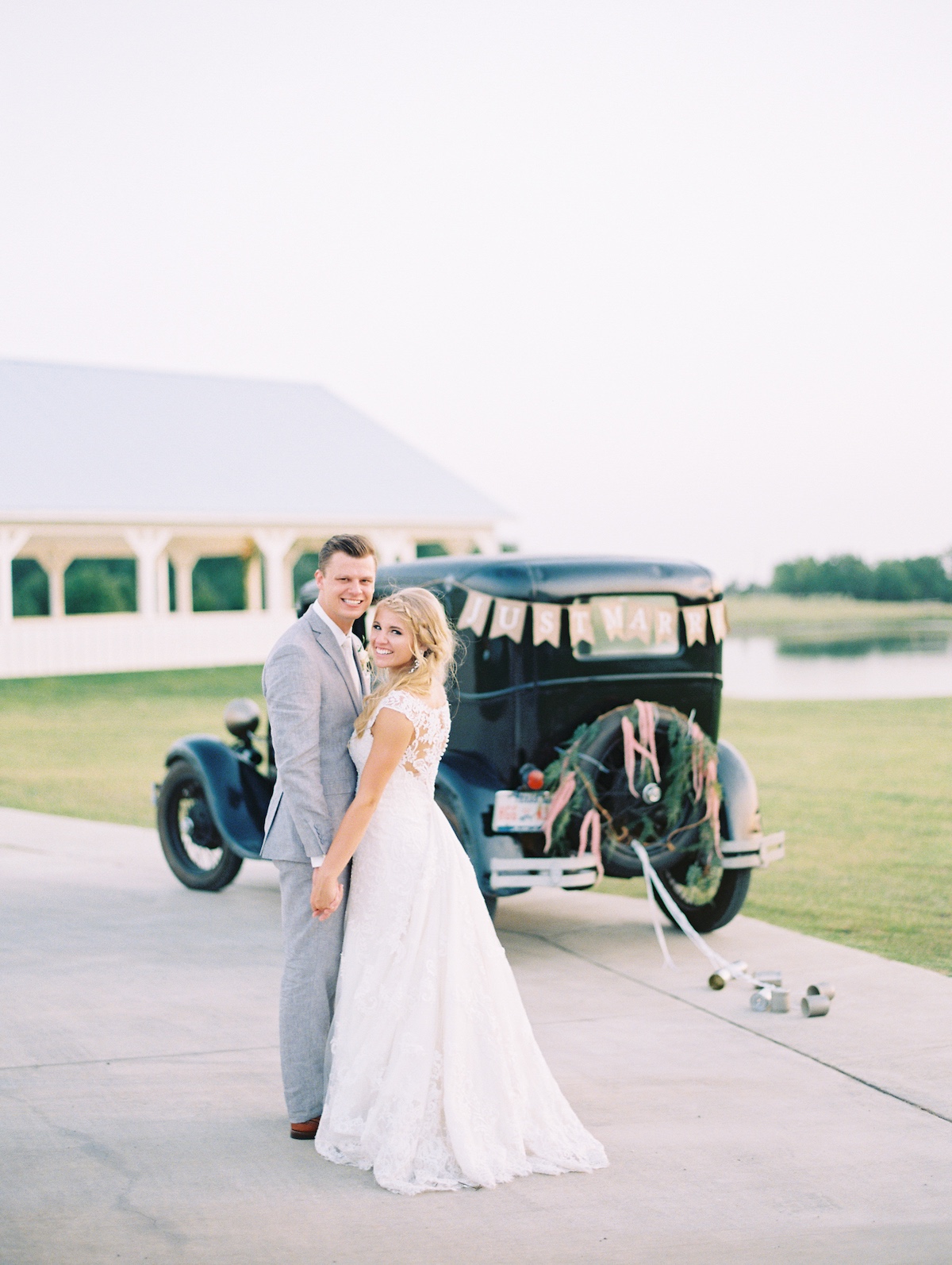 wedding get away car