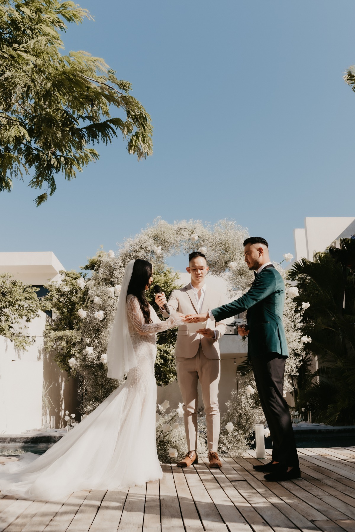 Baby's breath ceremony vow reading