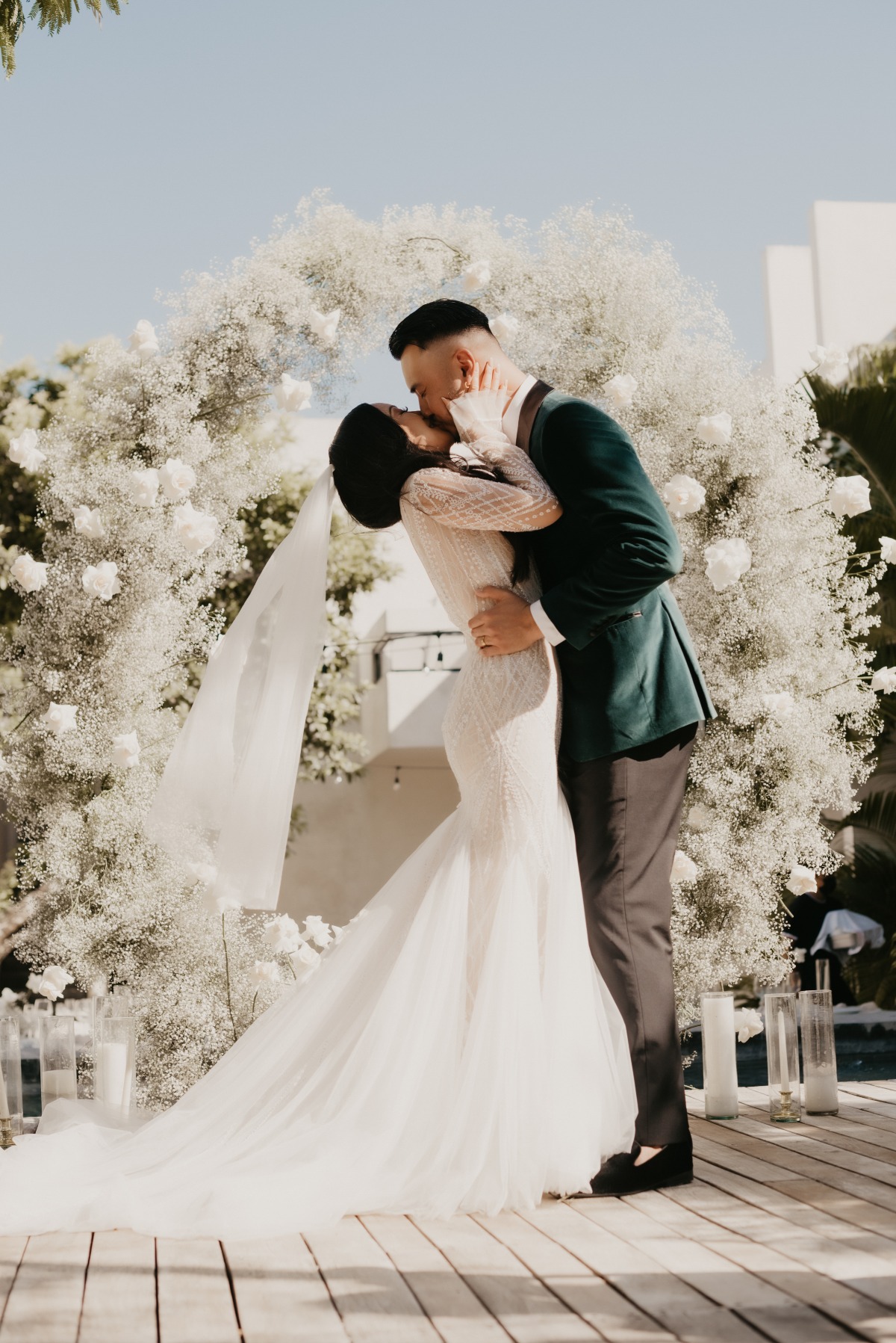 Baby's breath first kiss